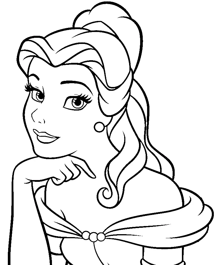 Belle Ausmalbilder 2