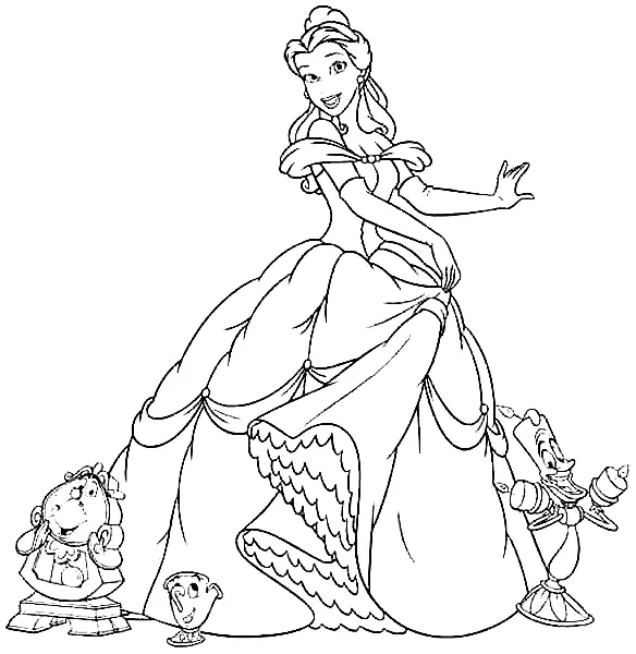 Belle Ausmalbilder 5