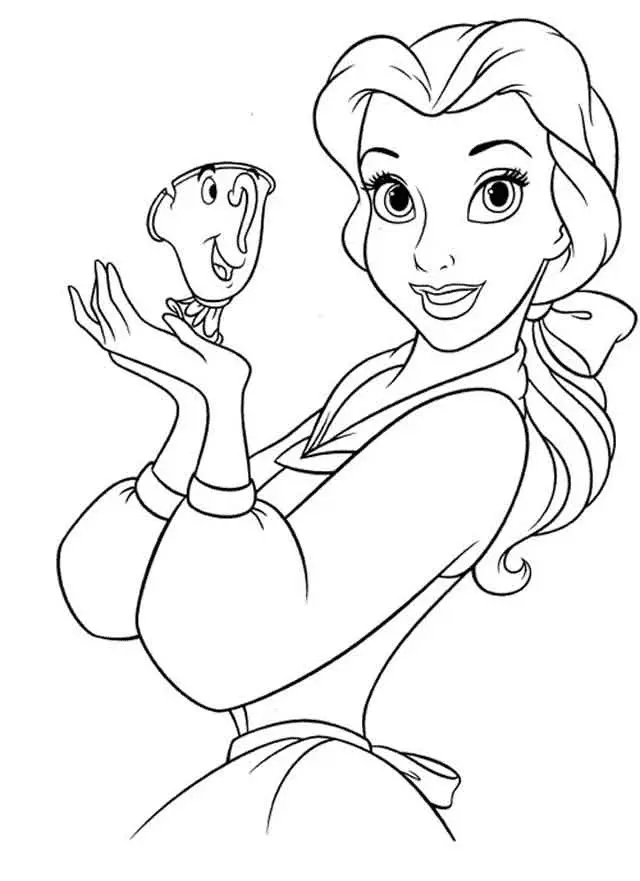 Belle Ausmalbilder 8
