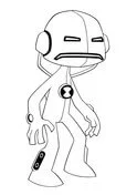 Ben 10 Coloring Pages 11