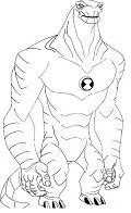 Ben 10 Coloring Pages 12