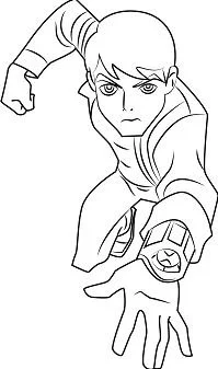 Ben 10 Coloring Pages 15
