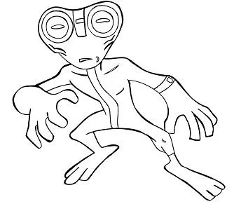 Ben 10 Coloring Pages 20