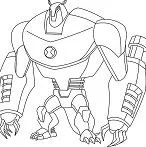 Ben 10 Coloring Pages 24