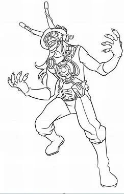 Ben 10 Coloring Pages 33