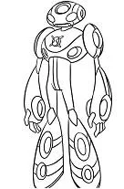 Ben 10 Coloring Pages 34