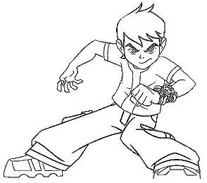 Ben 10 Coloring Pages 39