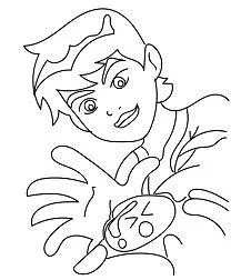 Ben 10 Coloring Pages 42