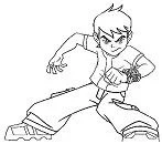 Ben 10 Coloring Pages 44