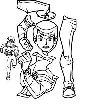 Ben 10 Coloring Pages 49