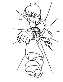 Ben 10 Coloring Pages 52