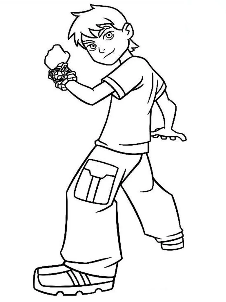 Ben 10 Para Colorear