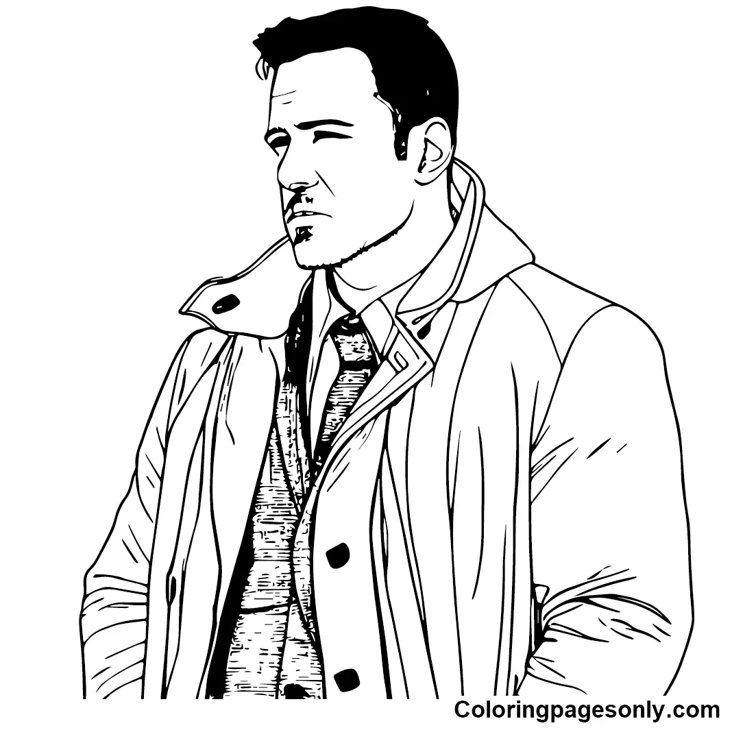 Ben Affleck Coloring Pages 18
