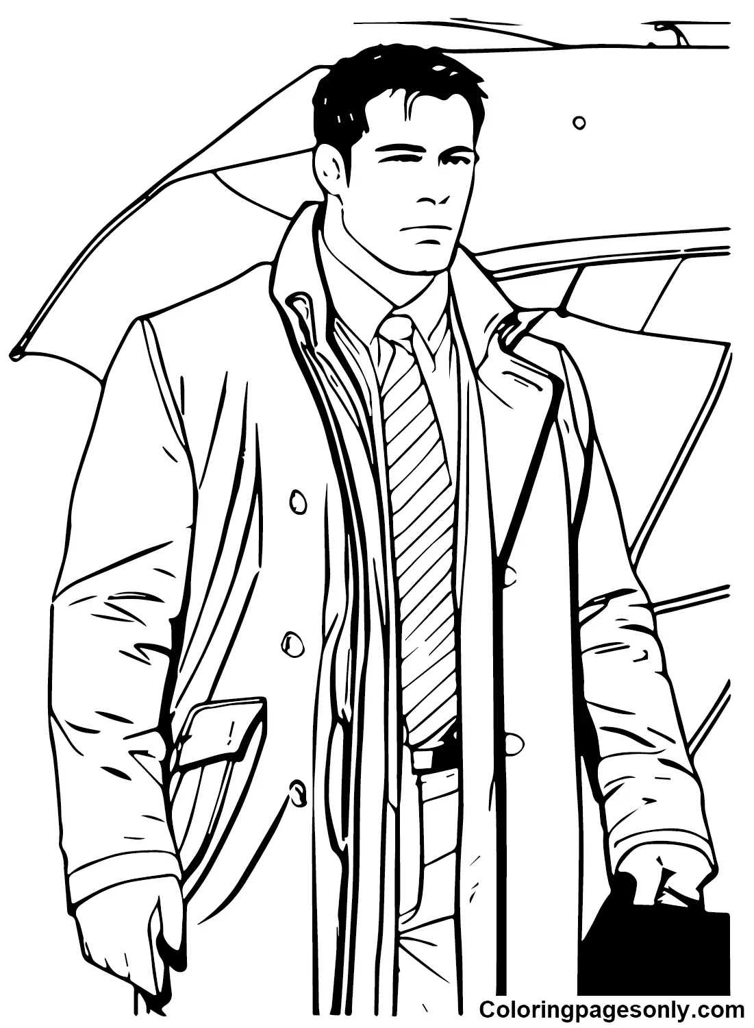 Ben Affleck Coloring Pages 21