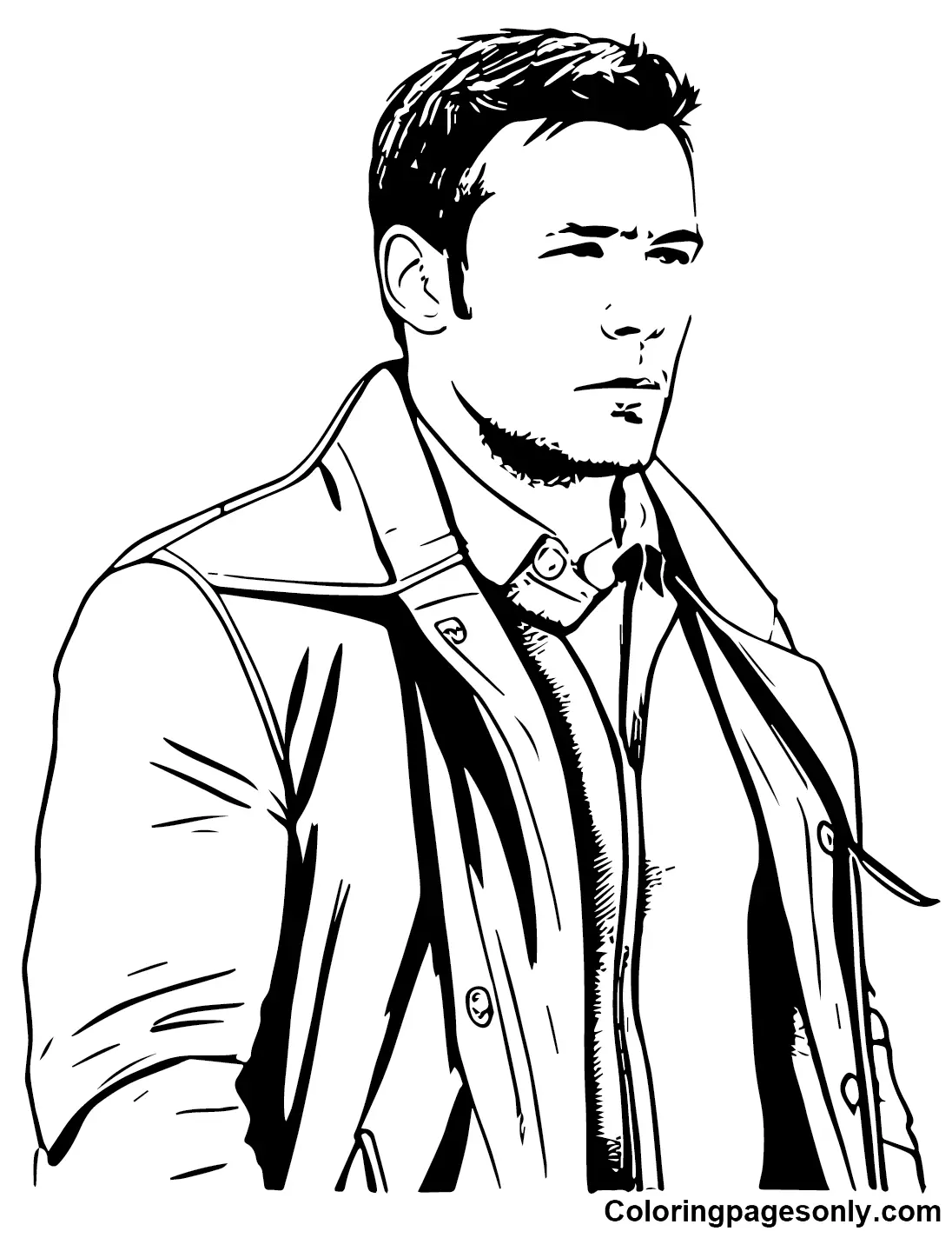 Ben Affleck Coloring Pages 9