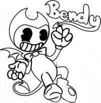 Bendy Ausmalbilder 12