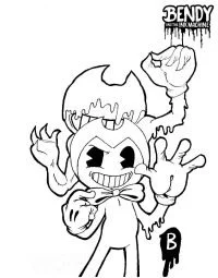 Bendy Ausmalbilder 29