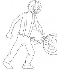 Bendy Ausmalbilder 35
