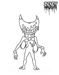 Bendy Ausmalbilder 4