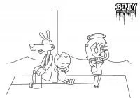 Bendy Ausmalbilder 40