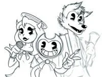 Bendy Ausmalbilder 9
