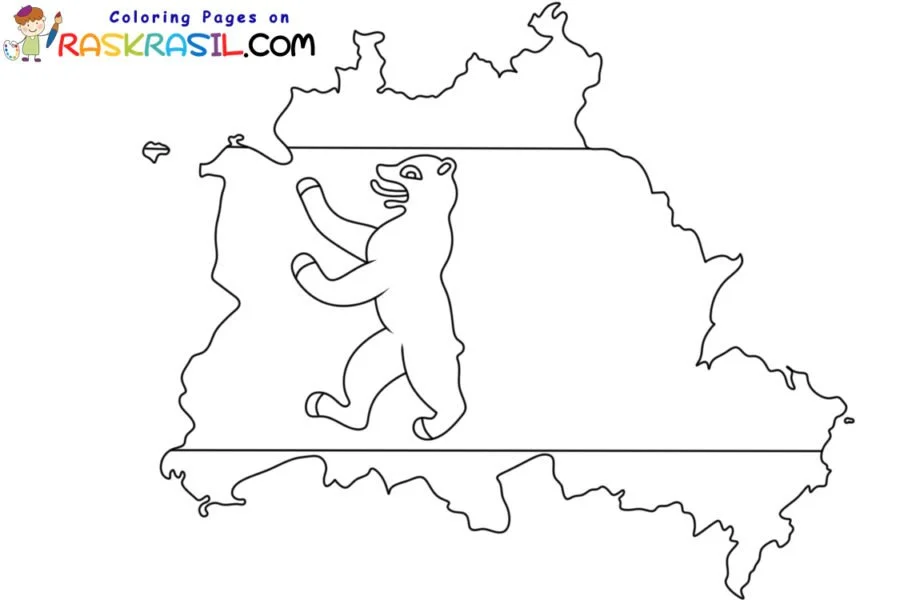 Desenhos de Berlim Para Colorir 15