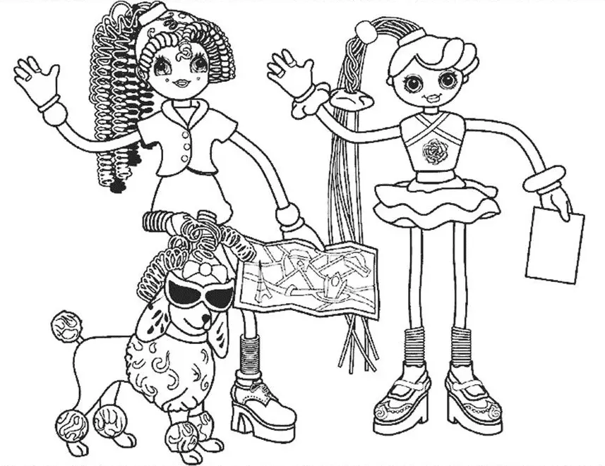 Betty Spaghetty Para Colorear 19