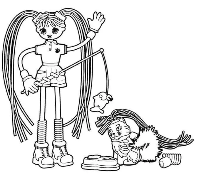 Betty Spaghetty Para Colorear 20