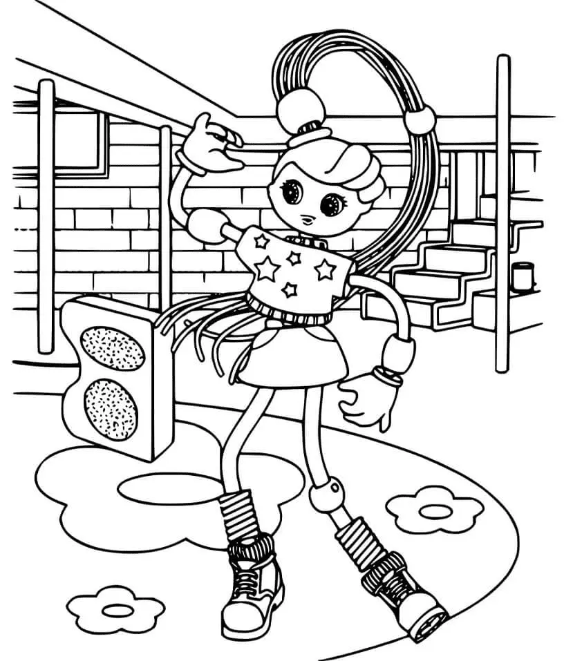 Betty Spaghetty Para Colorear 27