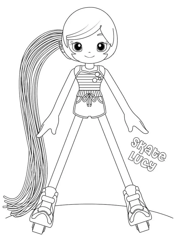 Betty Spaghetty Para Colorear 29