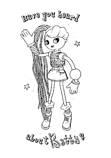 Betty Spaghetty Para Colorear 5