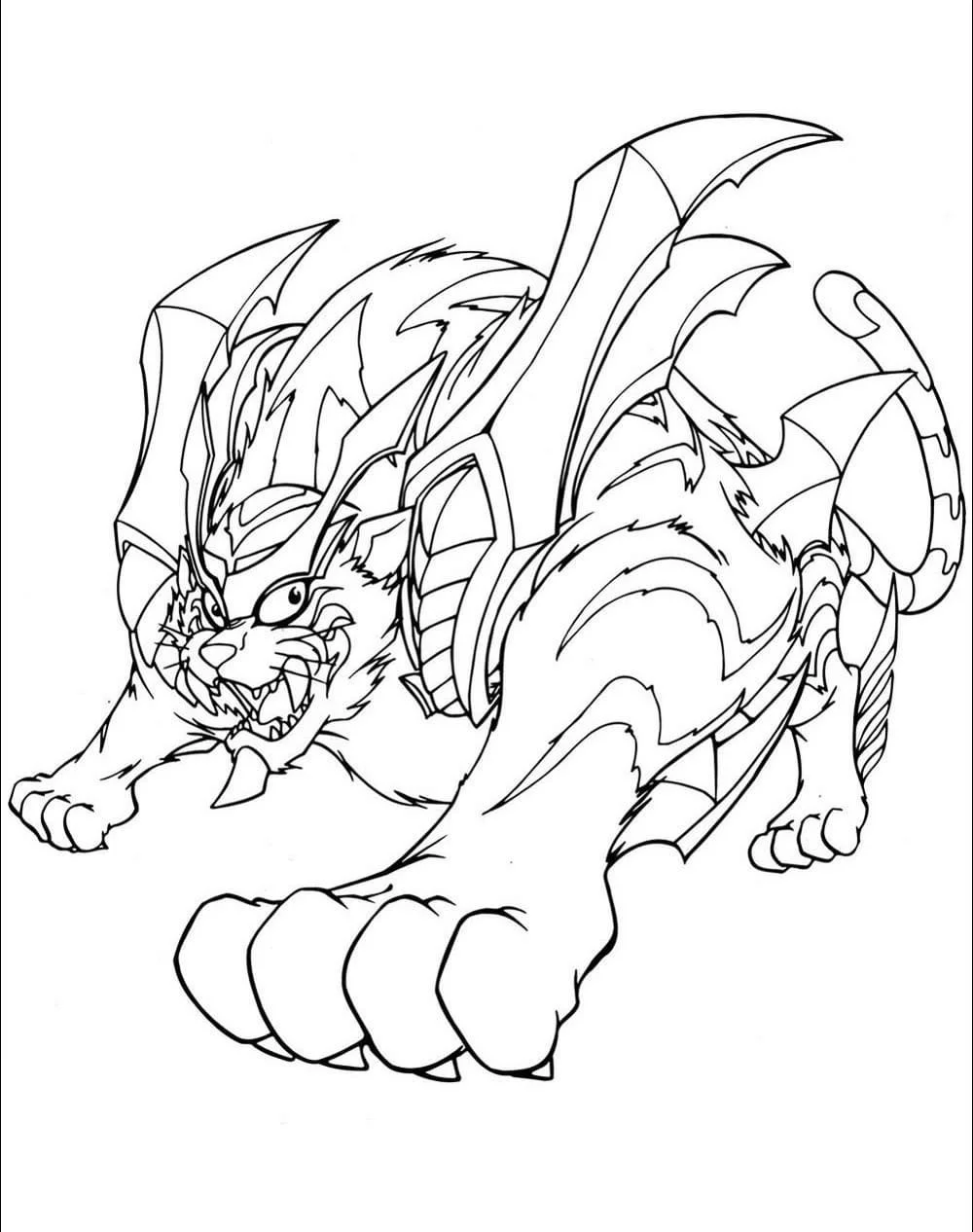 Desenhos de Beyblade Para Colorir 15