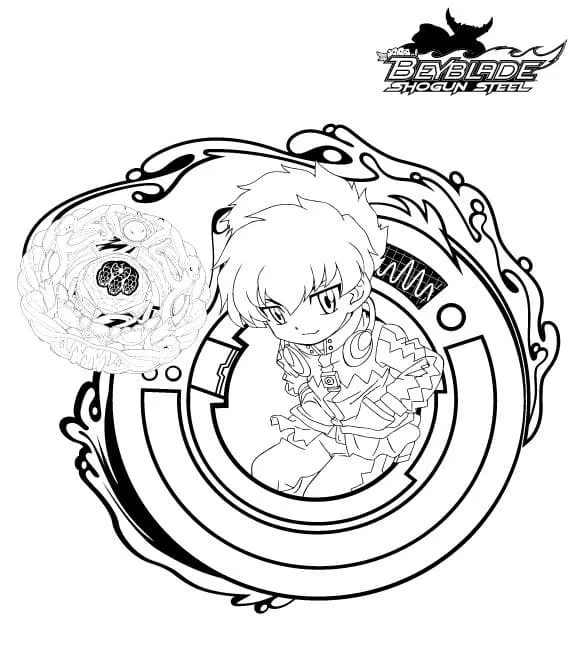 Beyblade Ausmalbilder 16