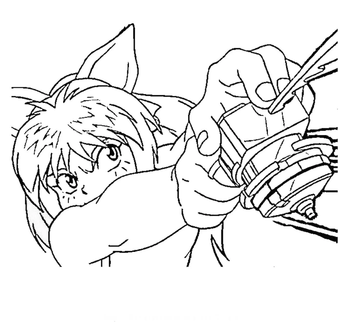 Desenhos de Beyblade Para Colorir 20