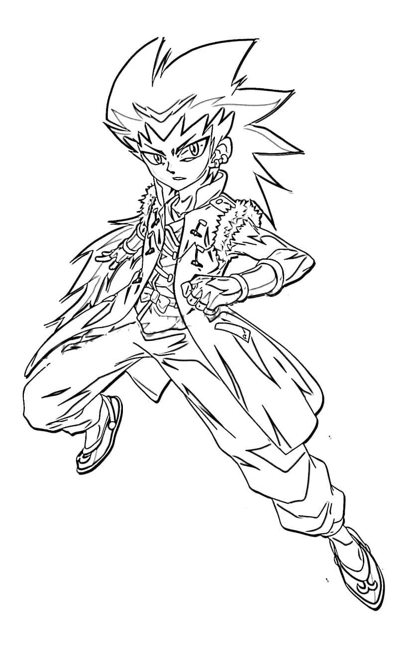 Beyblade Ausmalbilder 23