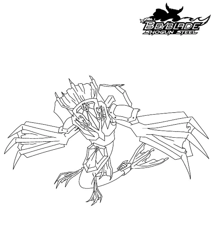 Beyblade Ausmalbilder 27