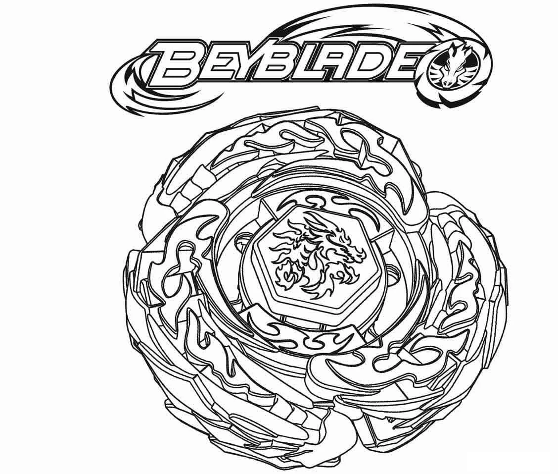 Beyblade Coloring Pages 3