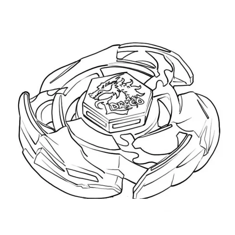 Beyblade Coloring Pages 43