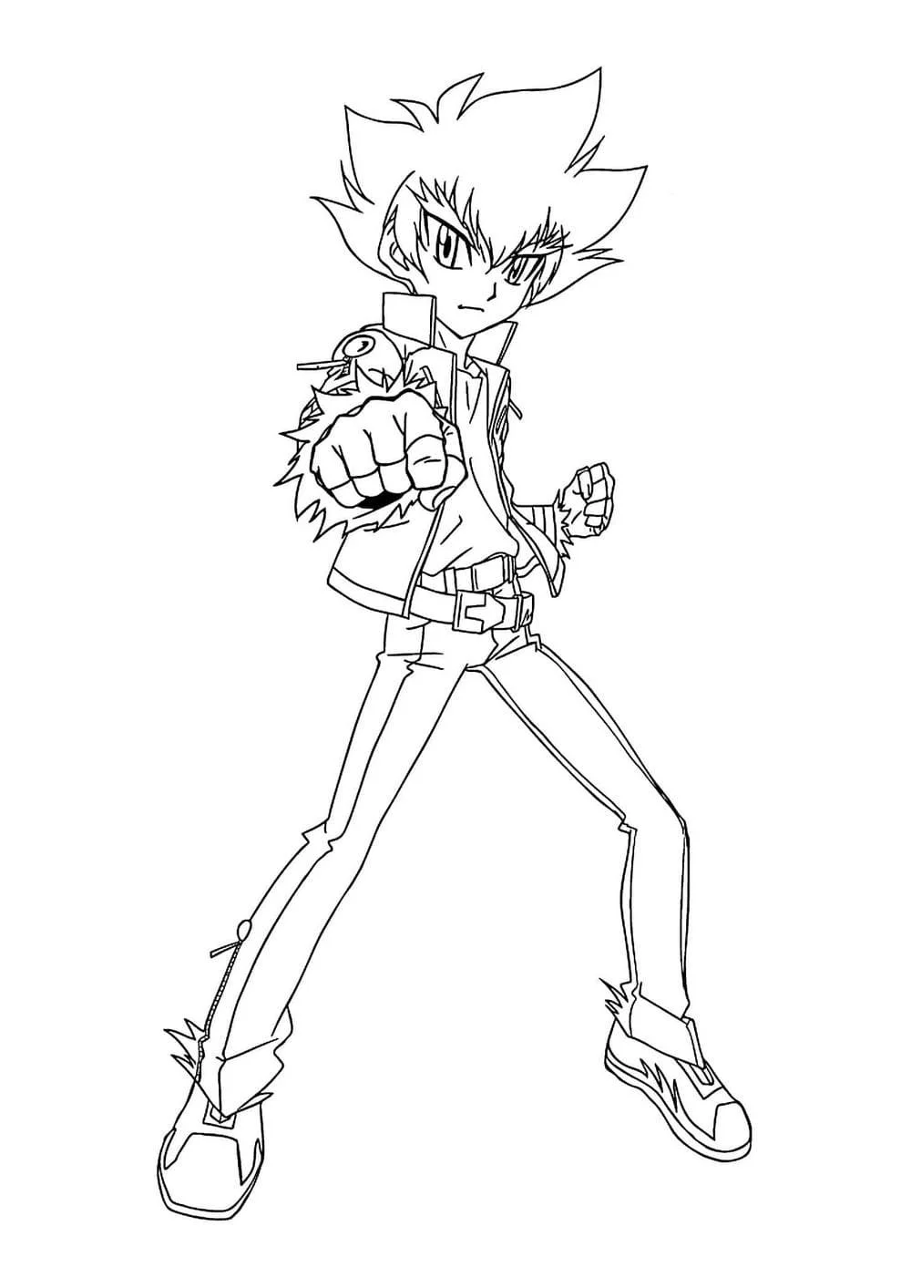 Beyblade Para Colorear 50