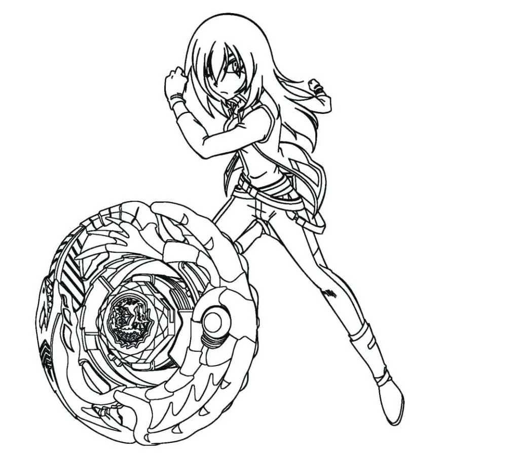 Beyblade Coloring Pages 7
