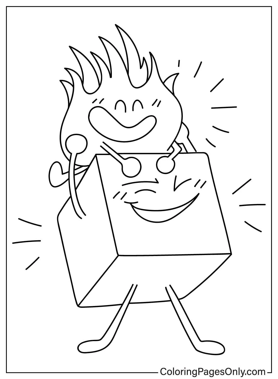 BFDI Coloring Pages 18