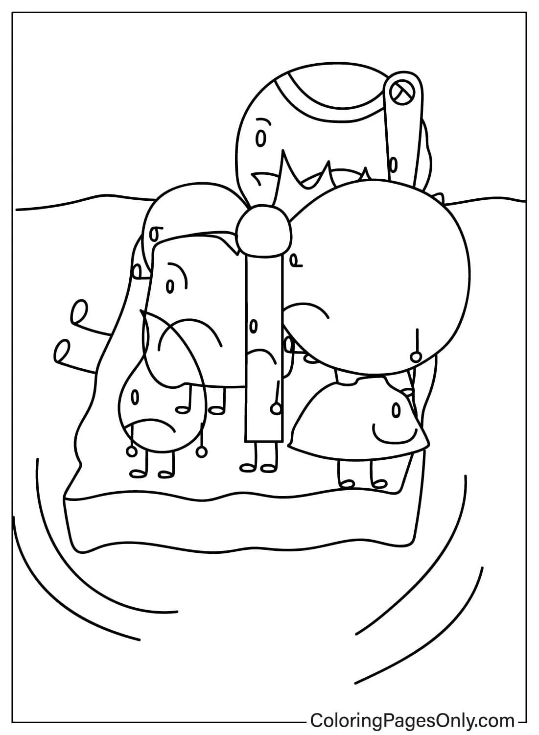 BFDI Coloring Pages 23