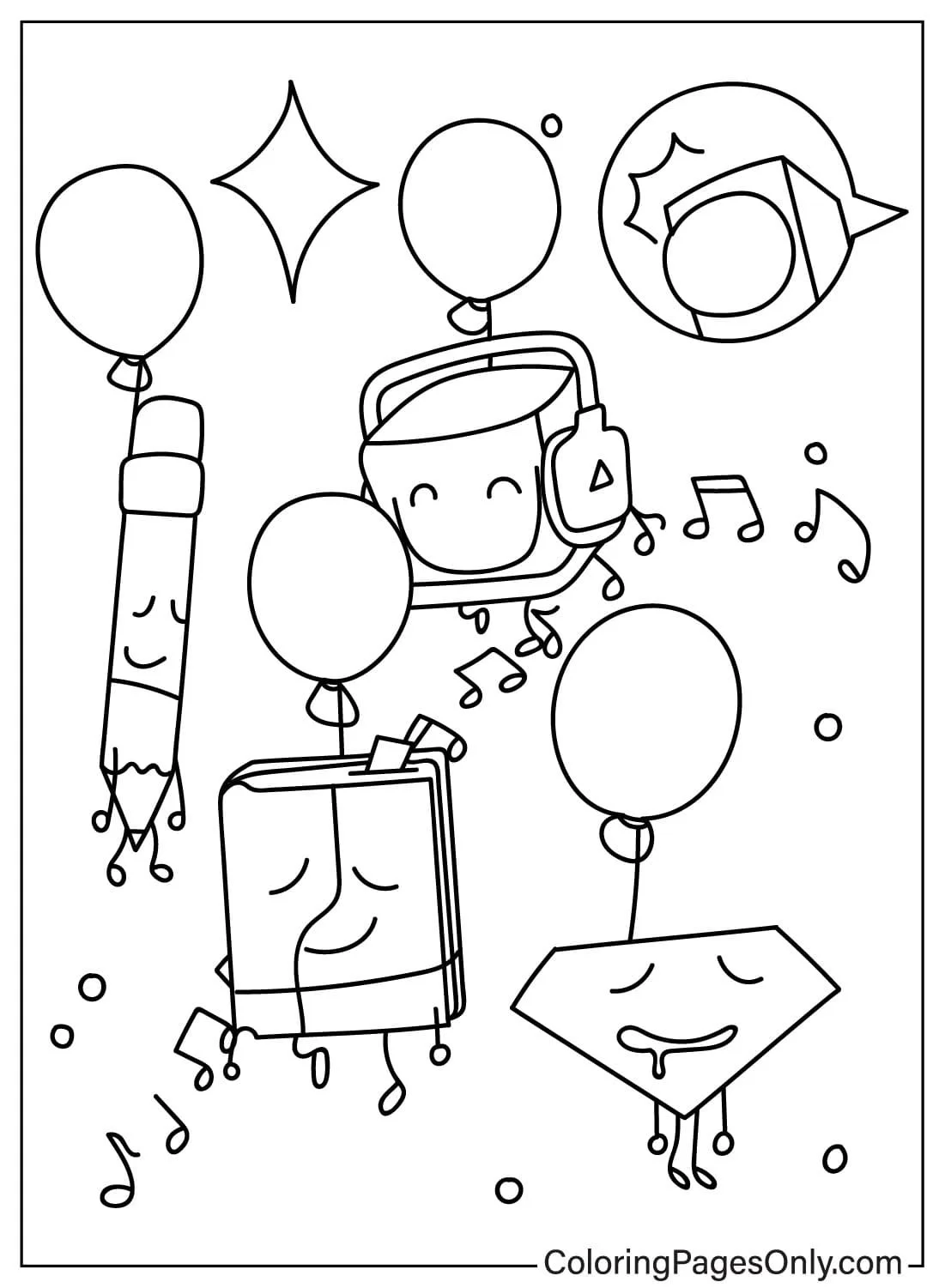 Bfdi Para Colorear