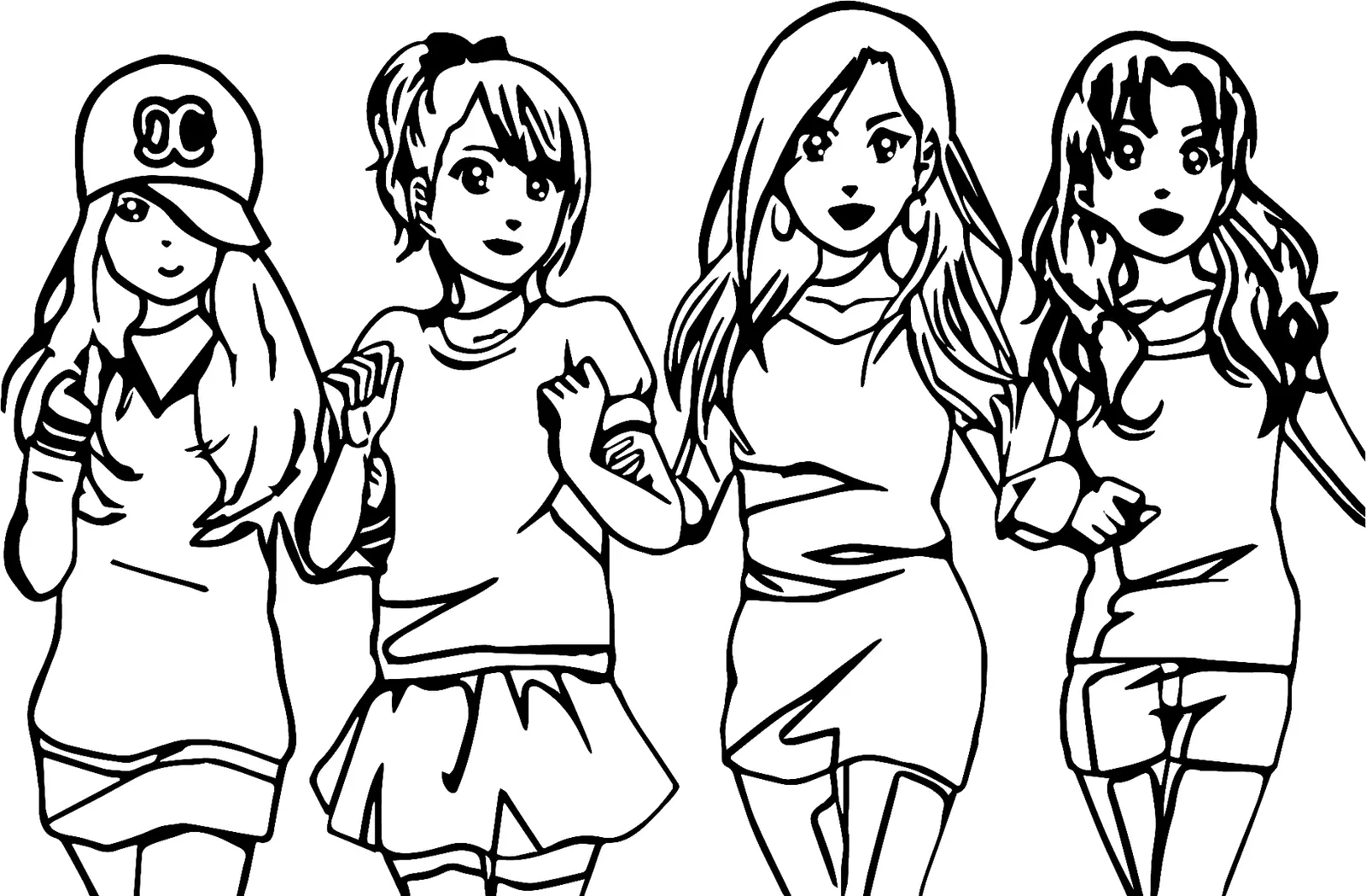 BFF Coloring Pages 10