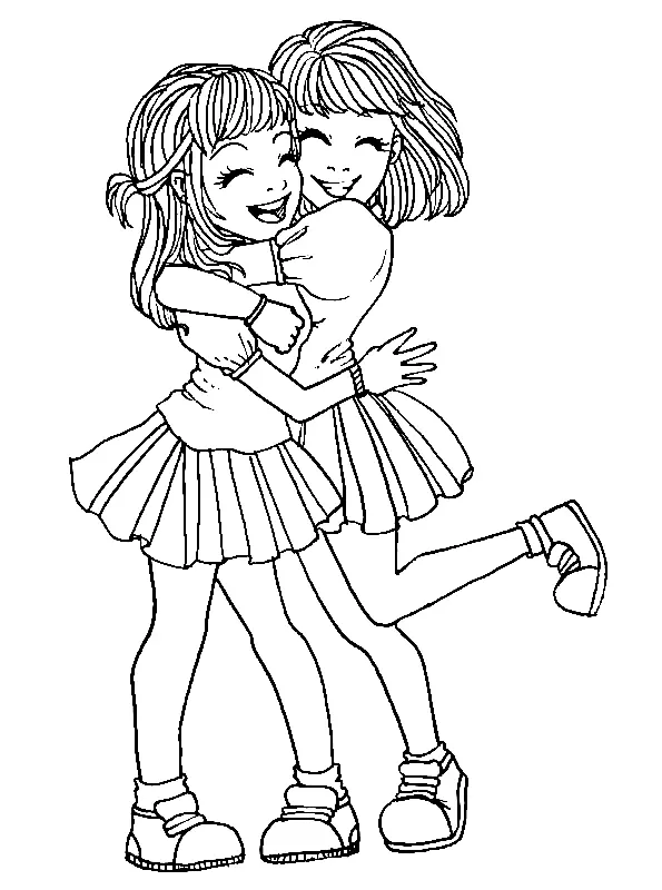 BFF Coloring Pages 12