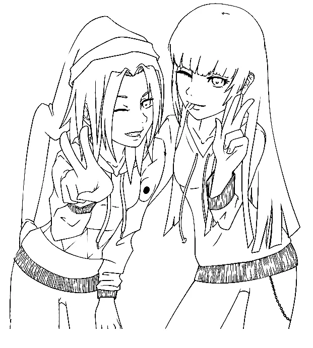 BFF Coloring Pages 22