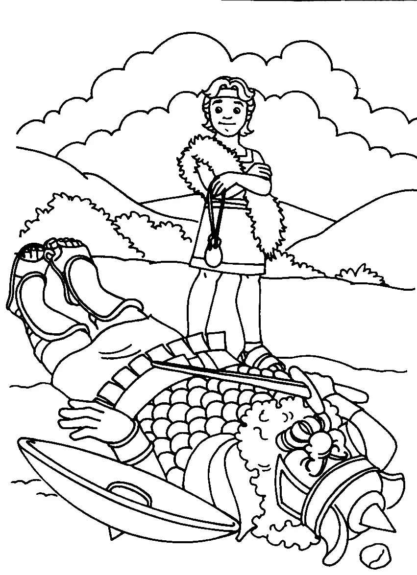 Bible King Coloring Pages 10