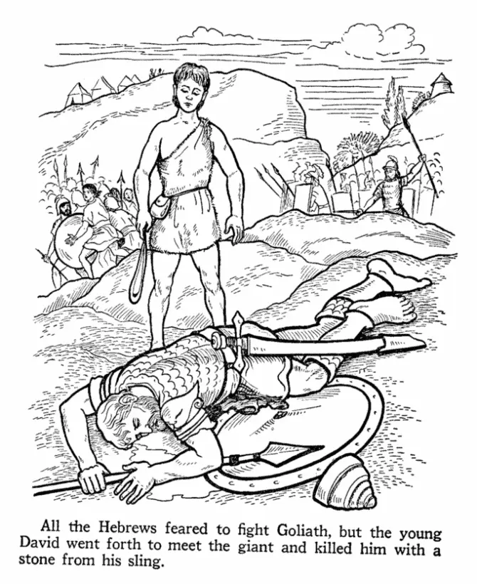 Bible King Coloring Pages 18