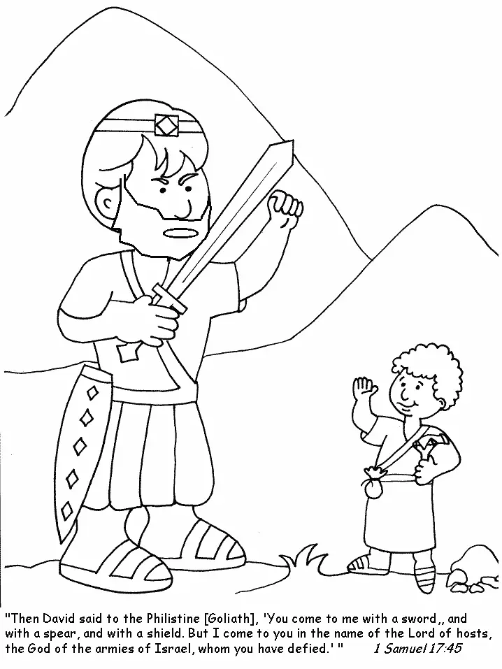 Bible King Coloring Pages 2