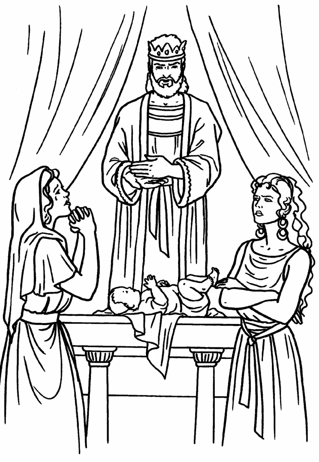 Bible King Coloring Pages 25